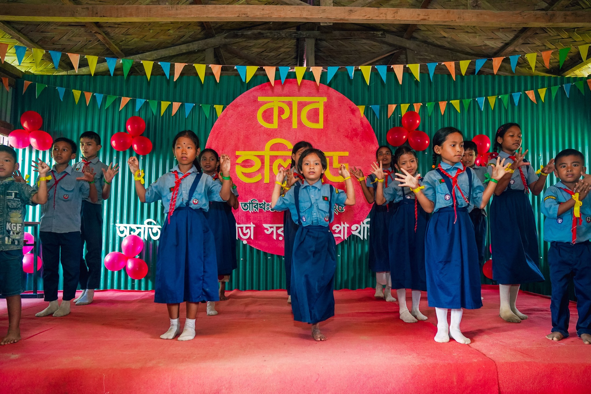 আলীকদমে অসথু ত্রিপুরা পাড়া স্কুলে ‘কাব হলি ডে’ অনুষ্ঠিত