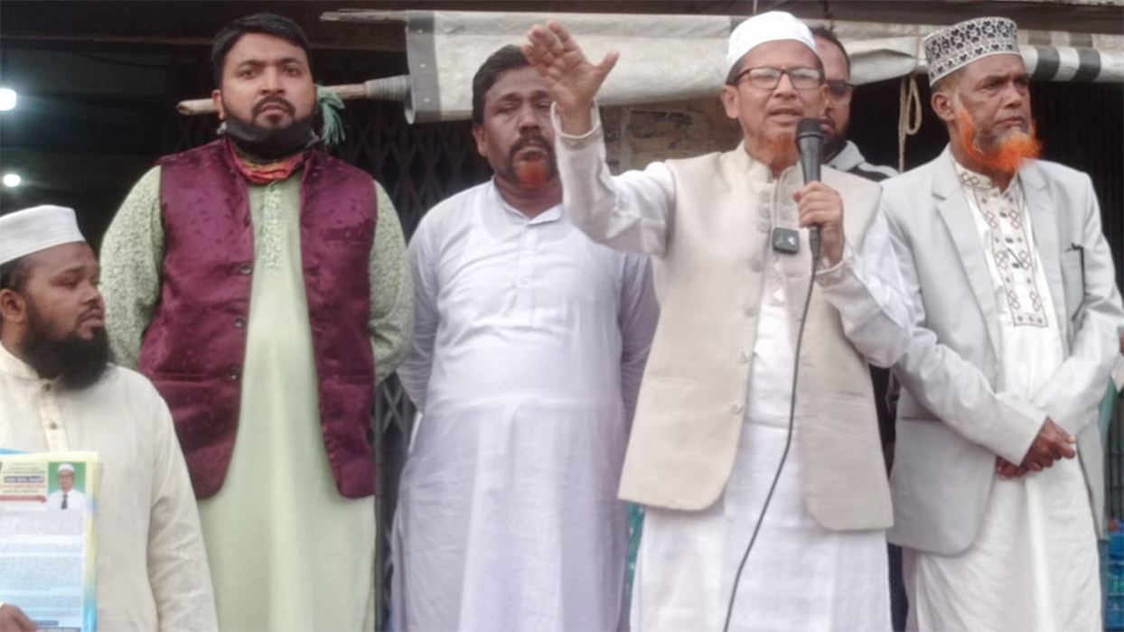 আলীকদমে জামায়াত প্রার্থীর পথসভা