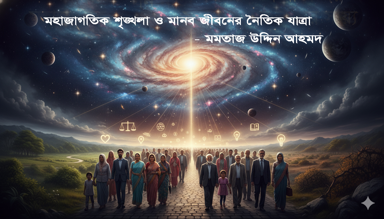 মহাজাগতিক শৃঙ্খলা ও মানব জীবনের নৈতিক যাত্রা